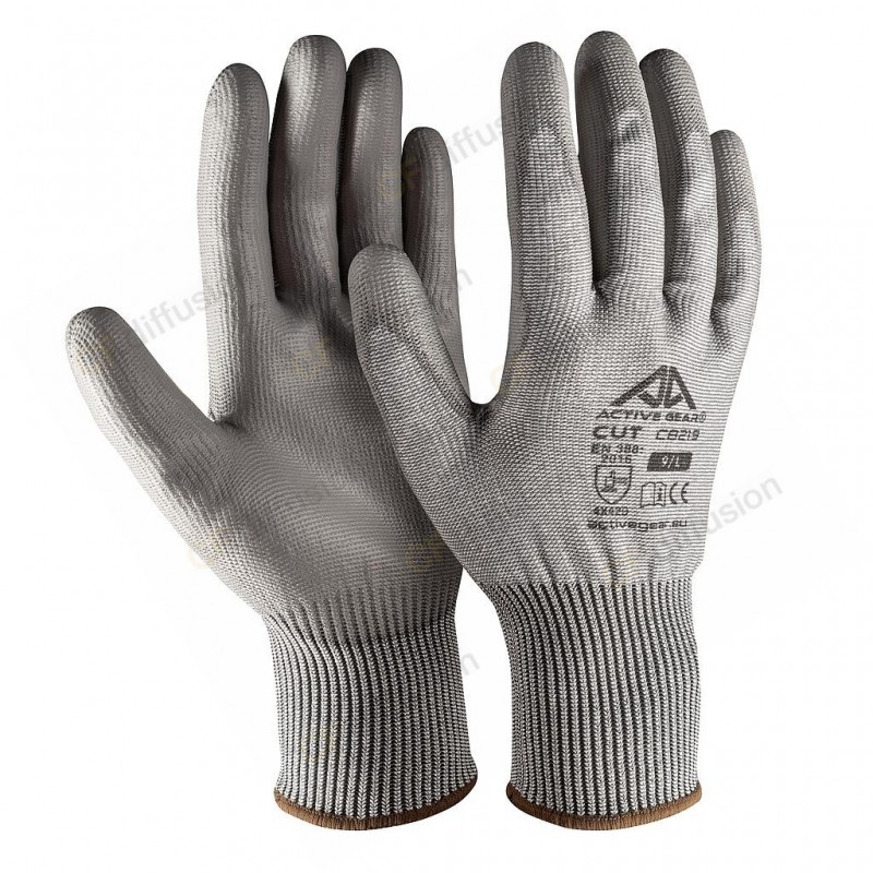 Gants de manutention anti-froid fluorescent