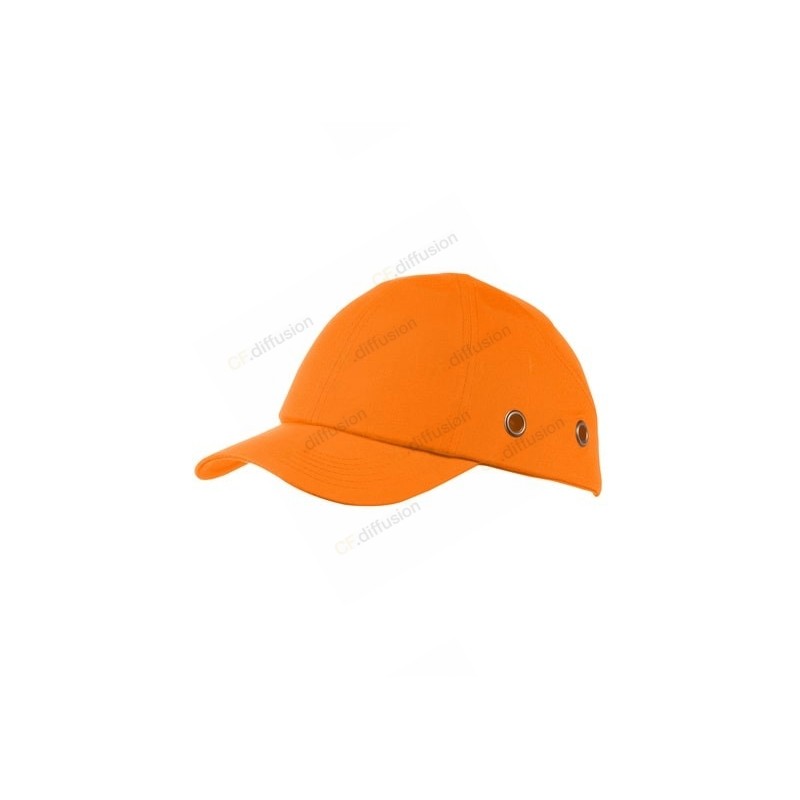 Casquette de sécurité anti-heurt COVERGUARD MO57308 Orange fluo
