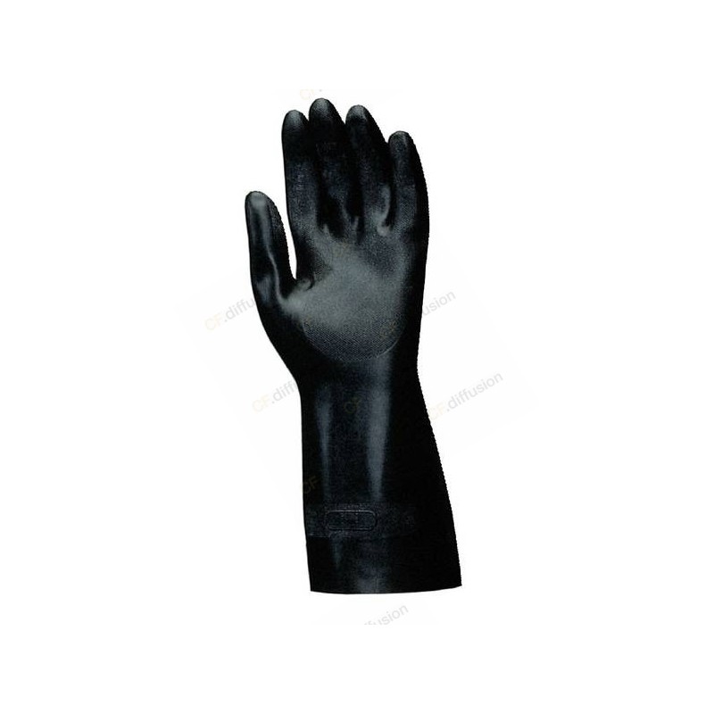 Gants en Néoprène et latex MAPA TECHNIC 420 Noir