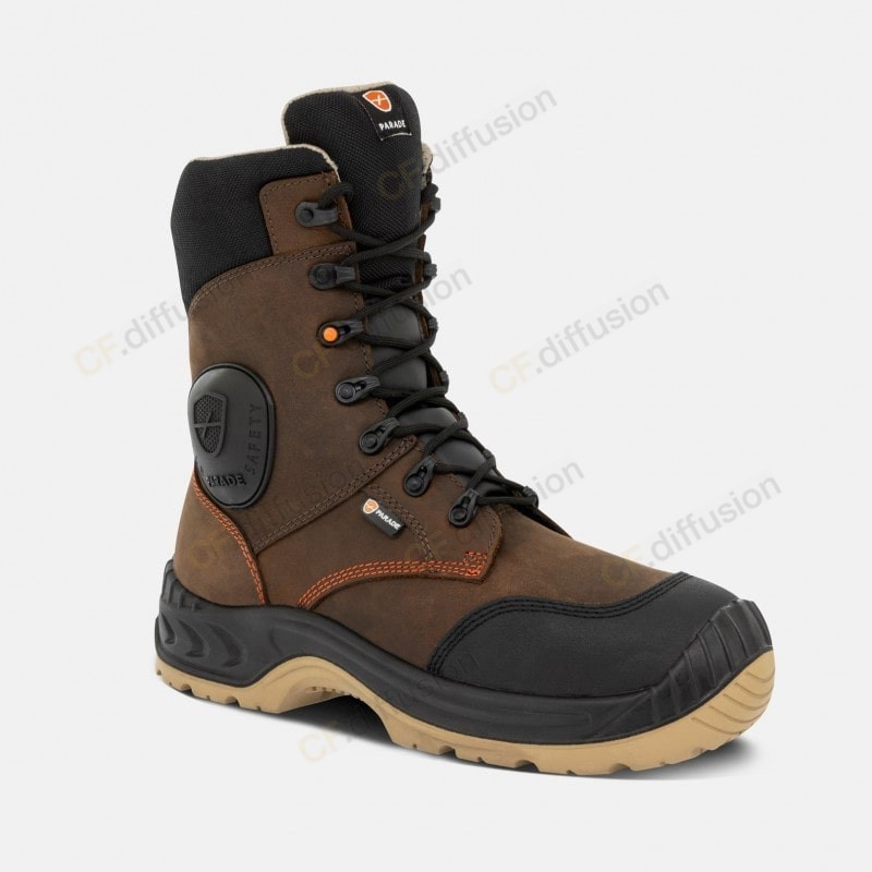 Chaussures de sécurité montante S3 SRC HRO - PARADE - NARENA Marron