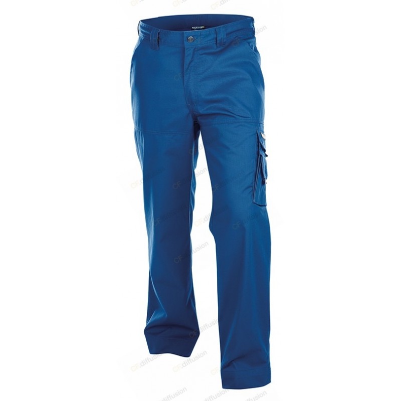 Pantalon de travail multipoches DASSY LIVERPOOL Bleu Royal