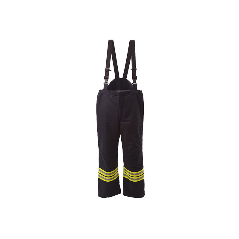 Pantalon pompier Portwest FB31 Haute visibilité, antistatique et résistant aux flammes Marine