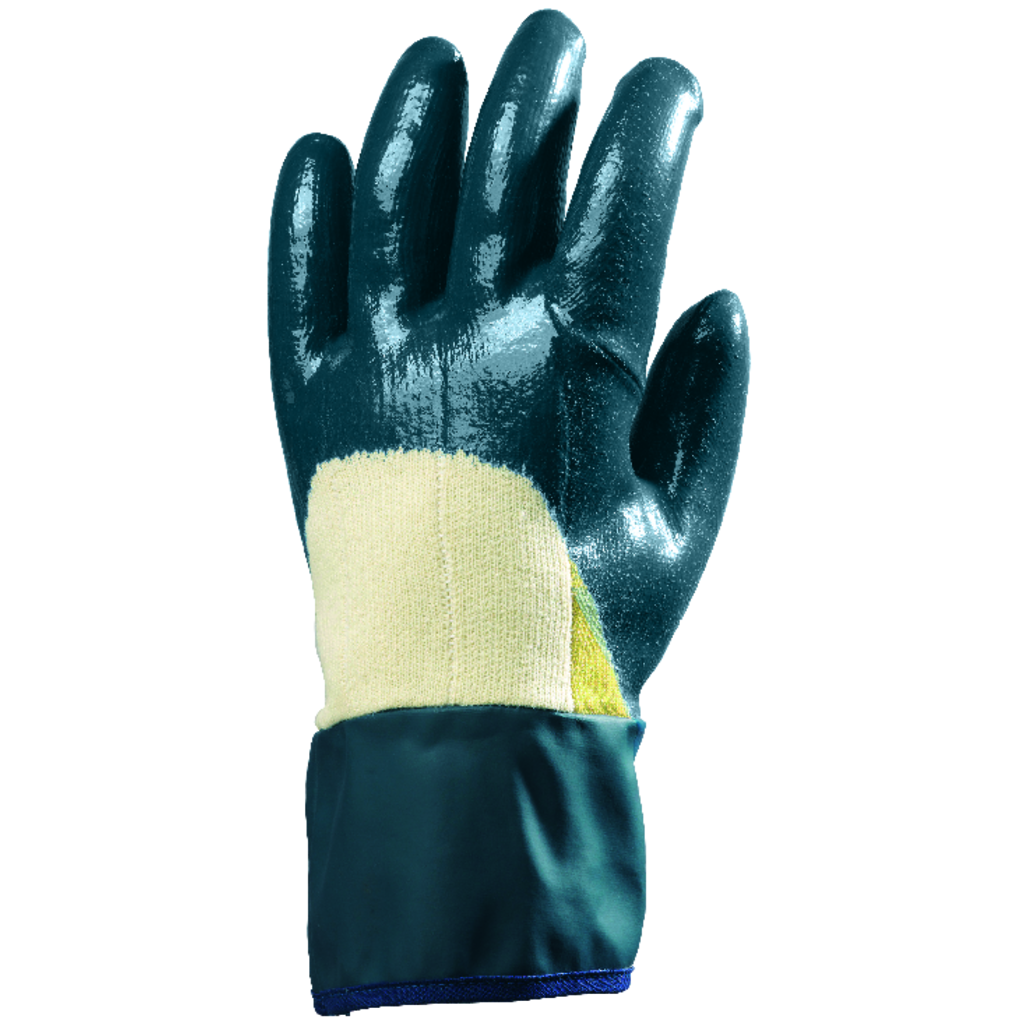 Gants anti-coupure EUROCUT IMPACT rouge double ENDUCTION nitrile noir -  COVERGUARD - MisterMateriaux