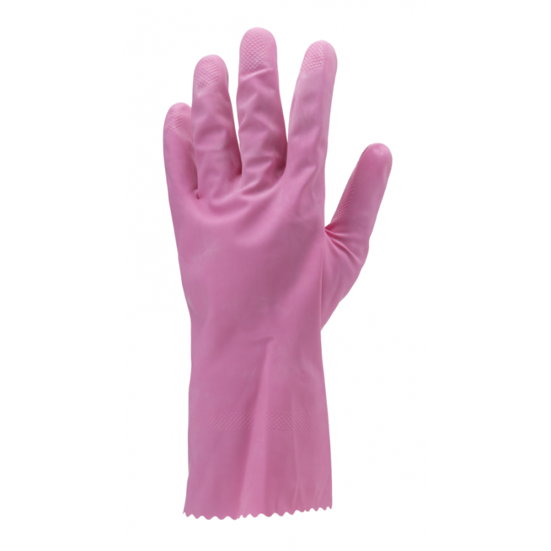 GANTS DE NETTOYAGE EN LATEX NATUREL  