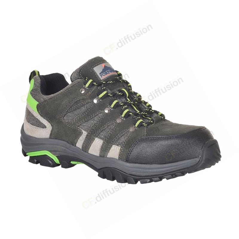 Basket de sécurité S1P HRO Portwest FW36 Gris. Vu de profil