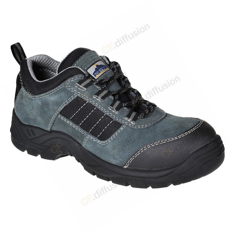 Basket de sécurité basse S1 Portwest FC64 Gris.V u de profil