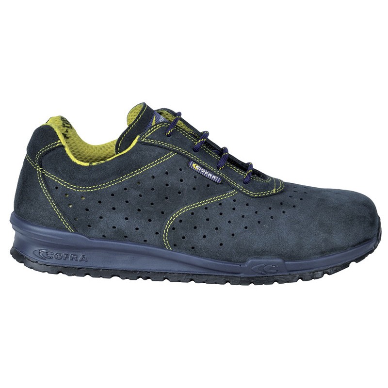 Chaussures de sécurité basses S1P SRC COFRA GUERIN. Vu de côté