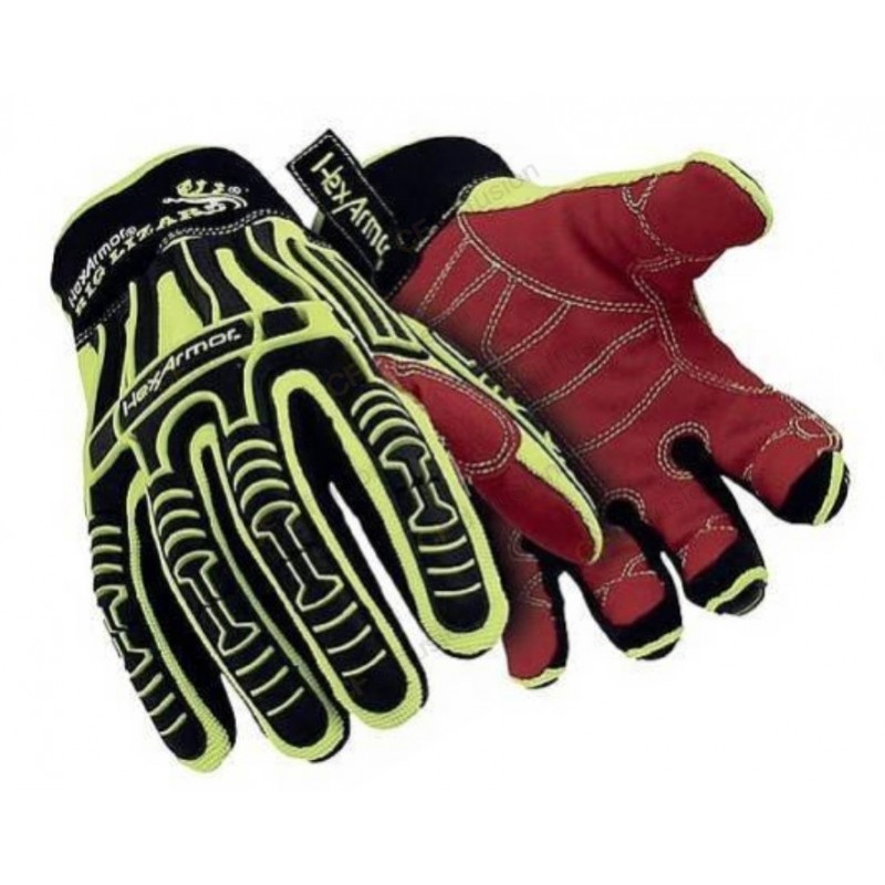 Gant de protection contre les impacts UVEX HECKEL - 6067006 Jaune/rouge/noir