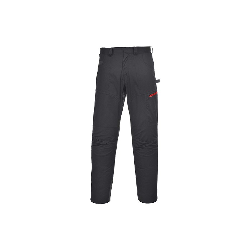 Pantalon DANUBE poches genouillères Polycoton 65/35 coloris Noir