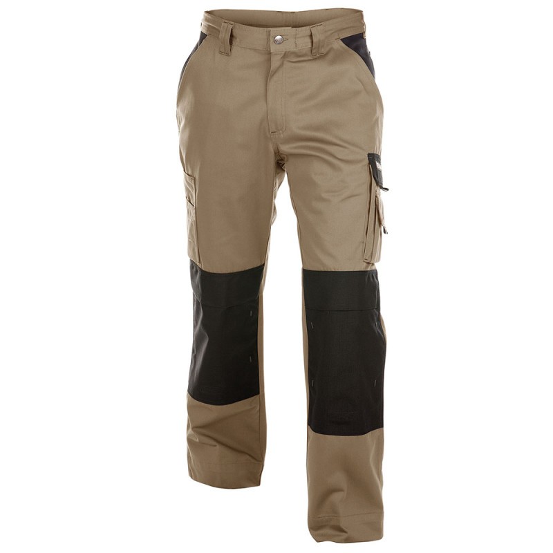 Pantalon de travail DASSY BOSTON 245 coloris Beige / Noir