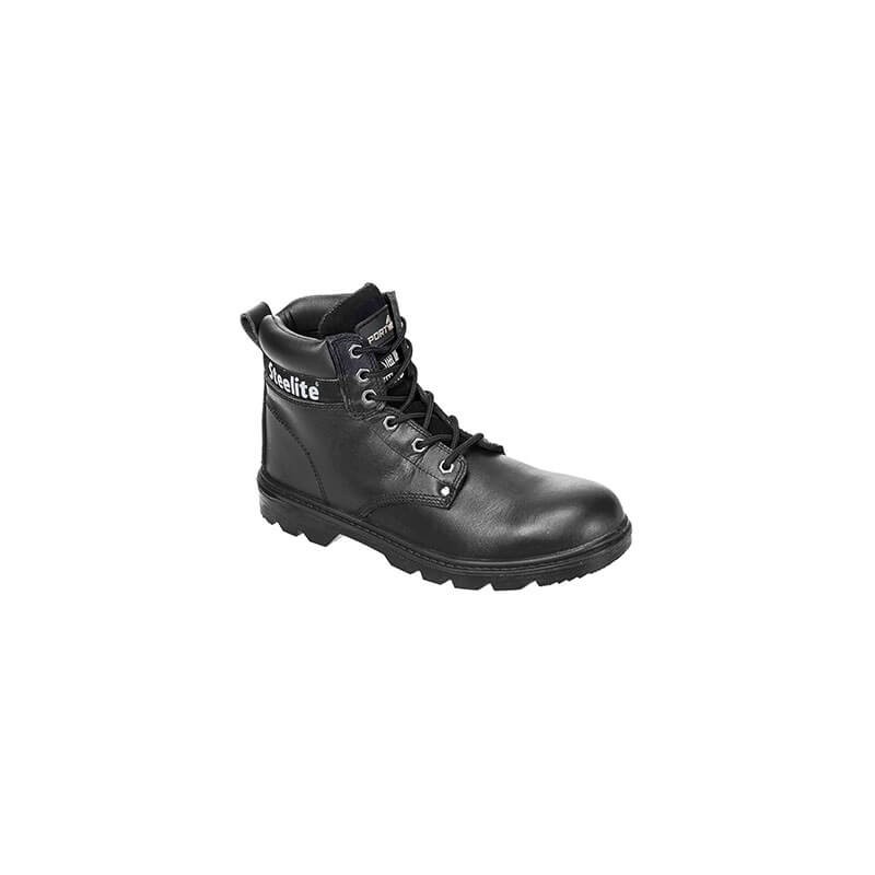 Chaussures Brodequin Steelite Thor Portwest FW11 Noir. Vu de face