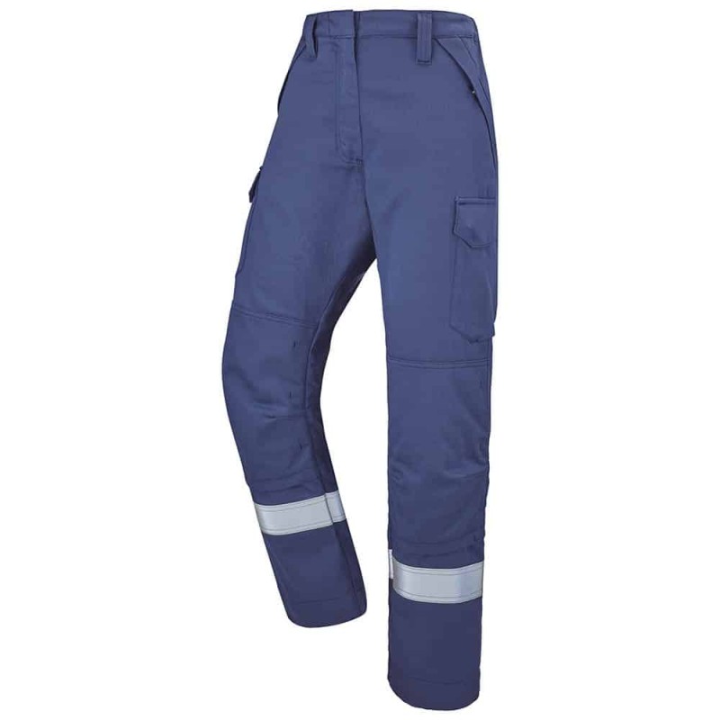 Pantalon pour les femmes ATEX Cepovet 9B108496 Marine. Vu de face