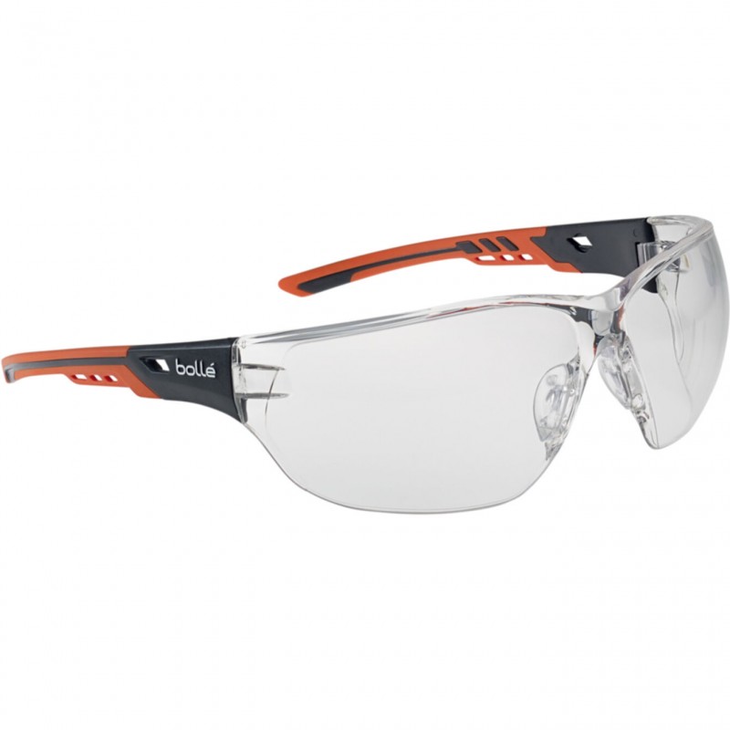 Lunette de protection BOLLE SAFETY NESSPPSI. Vu de profil