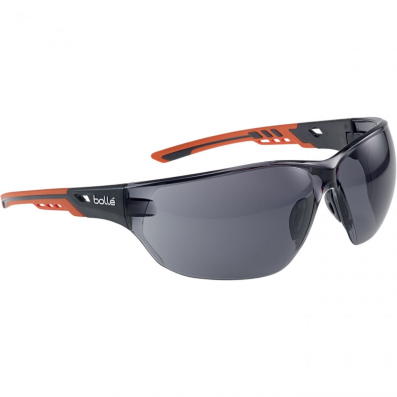 Lunette de protection teinté BOLLE SAFETY NESSPPSF. Vu de face
