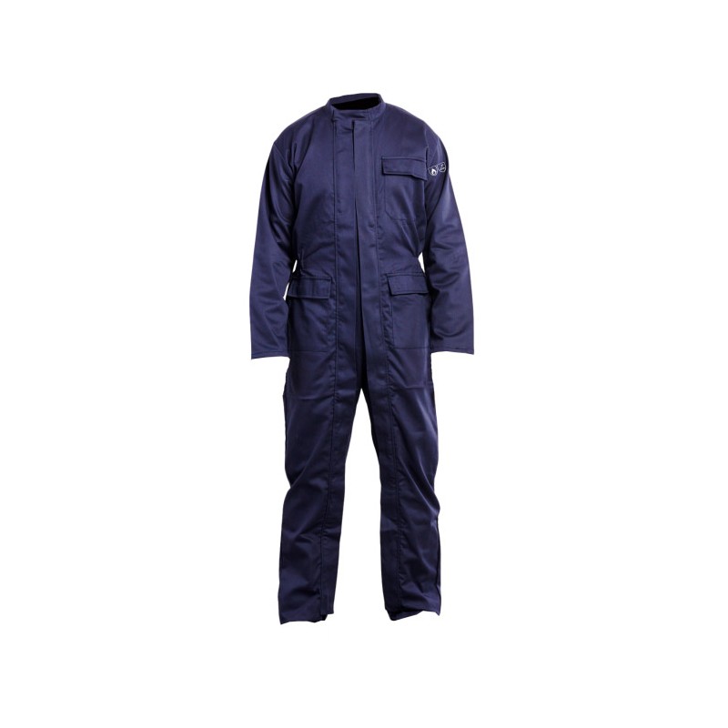 Combinaison de protection 2 zips multirisques ATEX + Norme anti-acide CF.Diffusion Marine EN11612 - EN1149-5 - EN13034