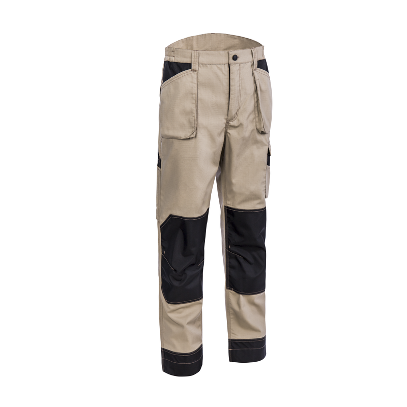 Pantalon de travail Coverguard 5ORP020 Sable. Vu de face