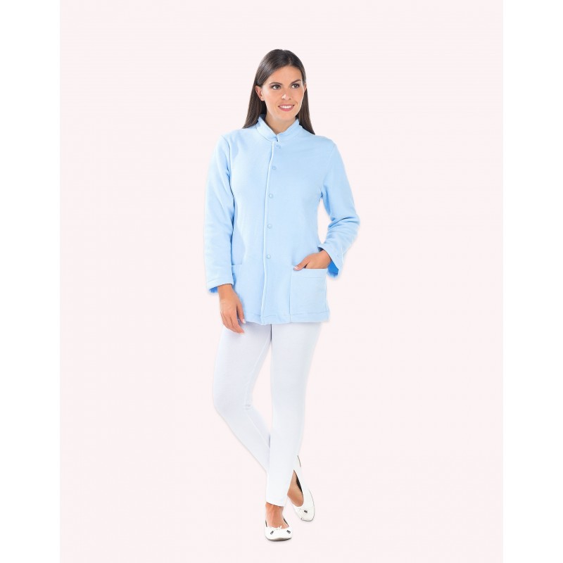 Passe-couloir/Veste polaire REMI Raphael Bleu Ciel. Vu de face
