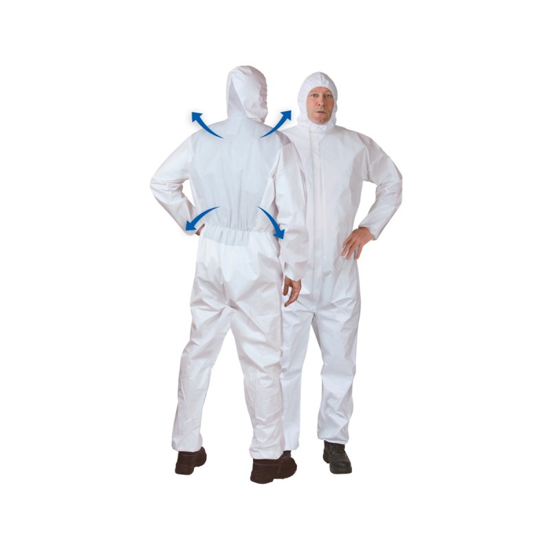 Combinaison antistatique SEGETEX-EIF CMS12 Blanc