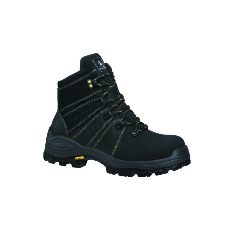 Chaussure de sécurité haute S3 SRC 0 % métal - LEMAITRE - TREK Noir