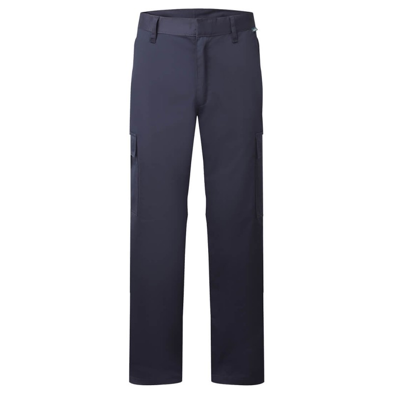 Pantalon de travail Portwest C701 Marine. Vu de face