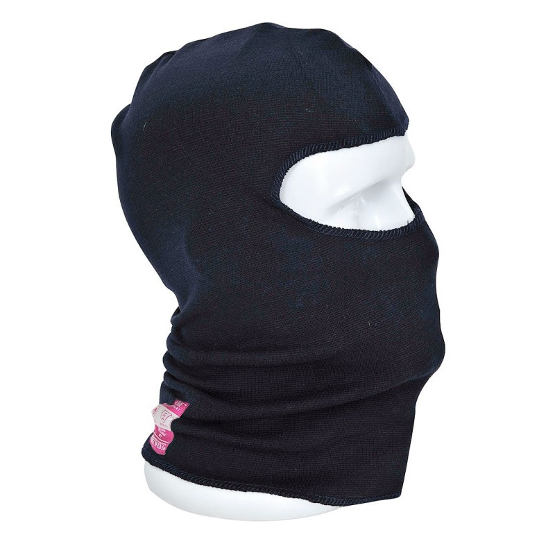 Cagoule retardateur de flammes et antistatique Portwest FR 18 Marine