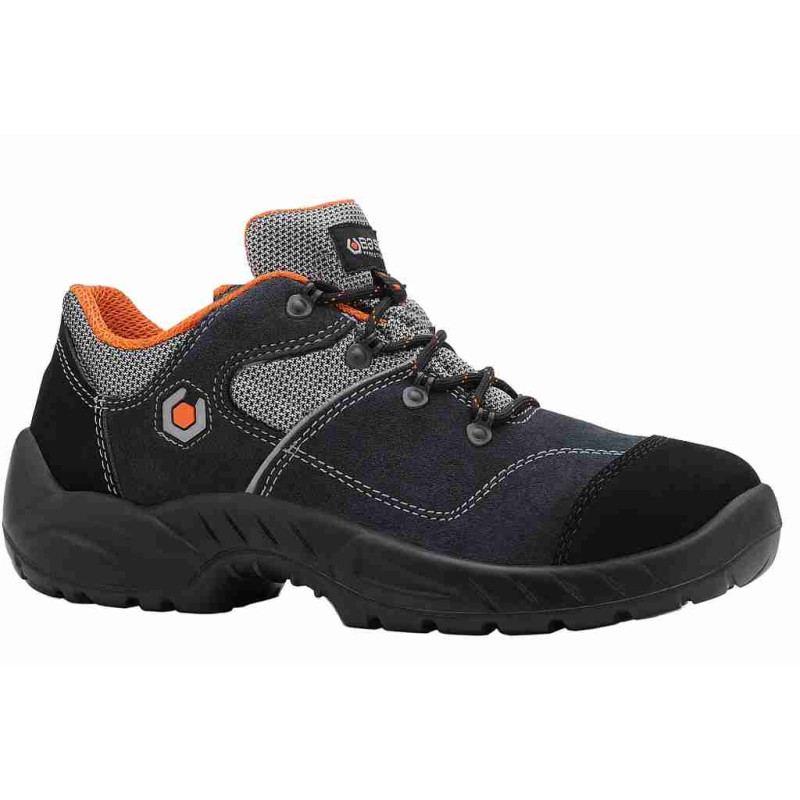 Chaussure de sécurité basses S1P SRC BASE PROTECTION - GARIBALDI. Vu de côté