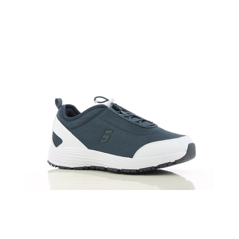 Basket de travail basse homme SRA - Safety Jogger - JAMES Marine/Blanc