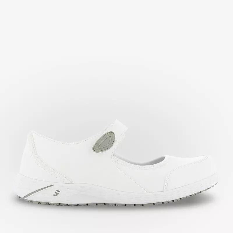 Ballerine médicale femme très confortable ESD SRC - Safety Jogger - NILDA Blanc