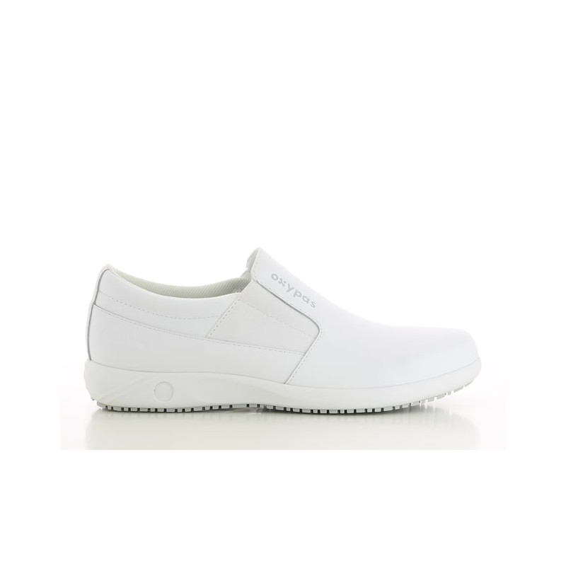 Chaussure de travail basse médicale SRC ESD HRO - Safety Jogger - ROY Blanc