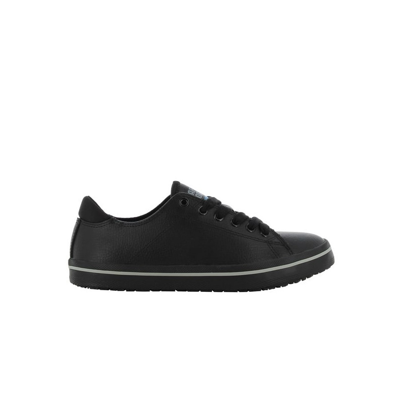 Basket de travail femme en cuir ESD SRC - Safety Jogger - PAOLA Noir