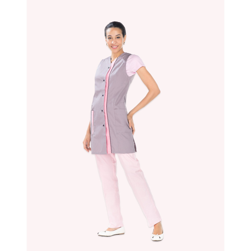 Blouse femme sans manche REMI Lisa Zinc/Orchid
