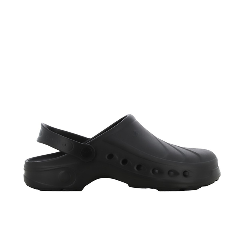 Sabot de travail médical ultraléger SRC ESD - Safety Jogger - SONIC Noir