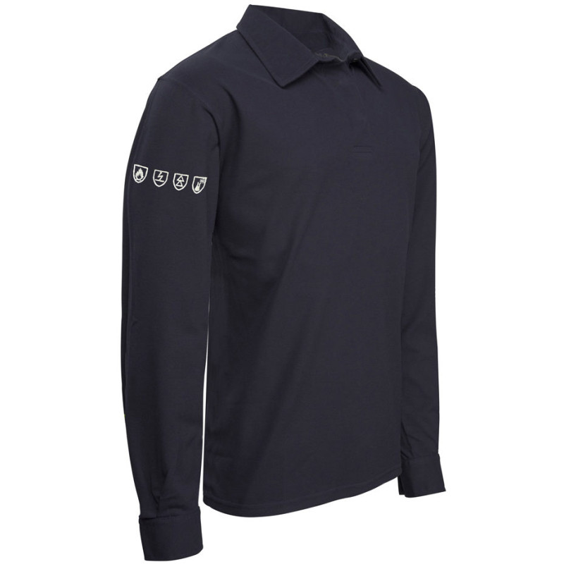 Polo manches longues multirisques TBM WORKWEAR - TAFTAN Marine