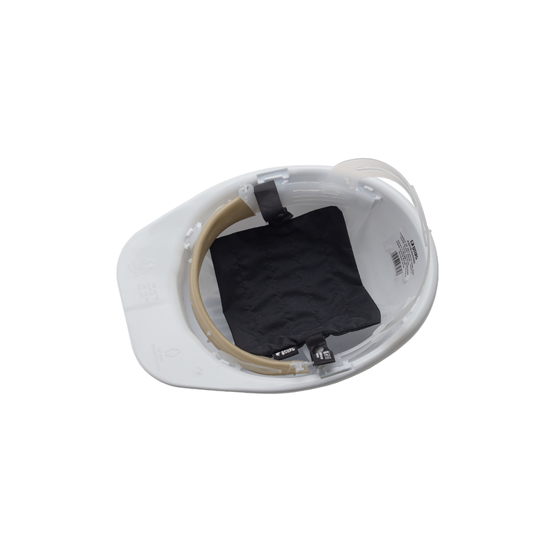 Insert rafraîchissant pour casque de sécurité.
