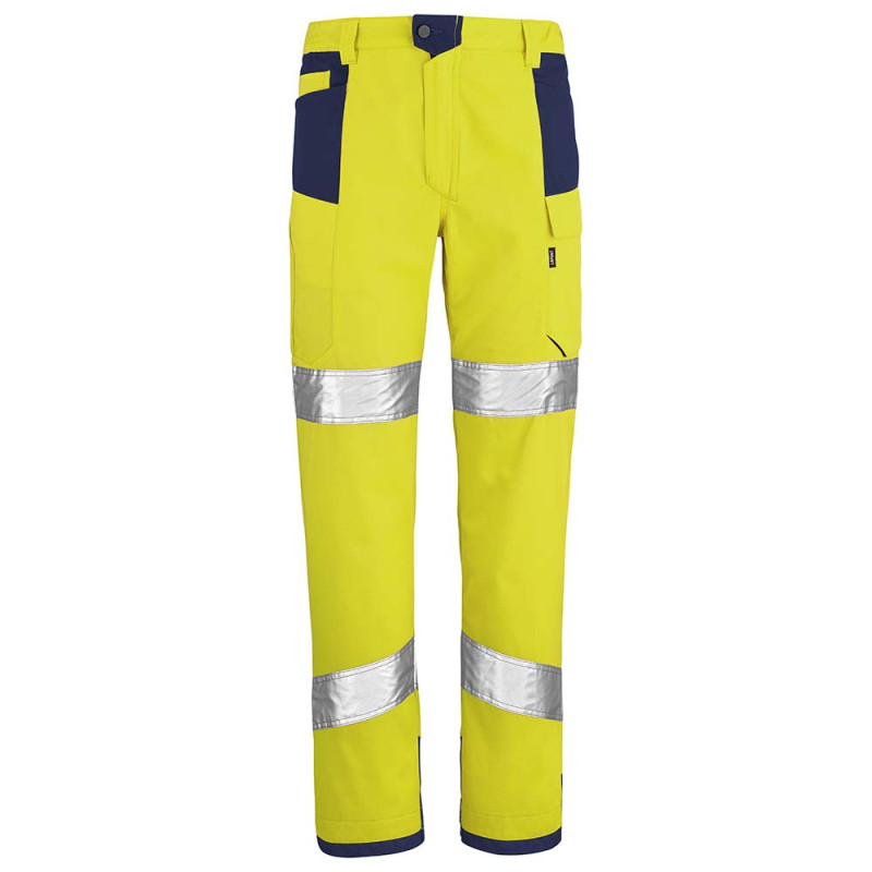 Pantalon 210 GR Cepovett RETINA coloris jaune fluo