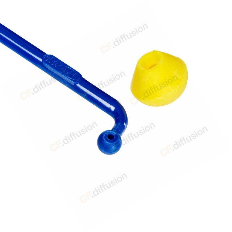 Arceau avec bouchons anti-bruit 3M - EC01000 Bleu/jaune