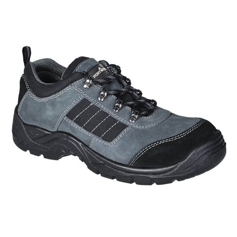 Basket de sécurité basse S1P Portwest FW64 Gris. Vu de profil