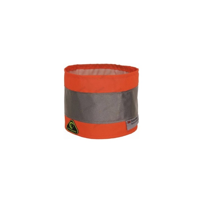 Brassard haute visibilité Coverguard 7ARM Orange fluo