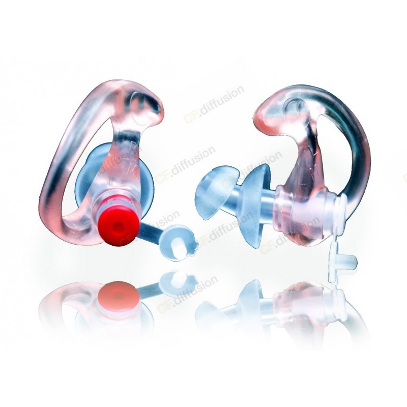 Bouchons d'oreilles anti-bruit demi-mesure progressif ALVIS AUDIO - MK3