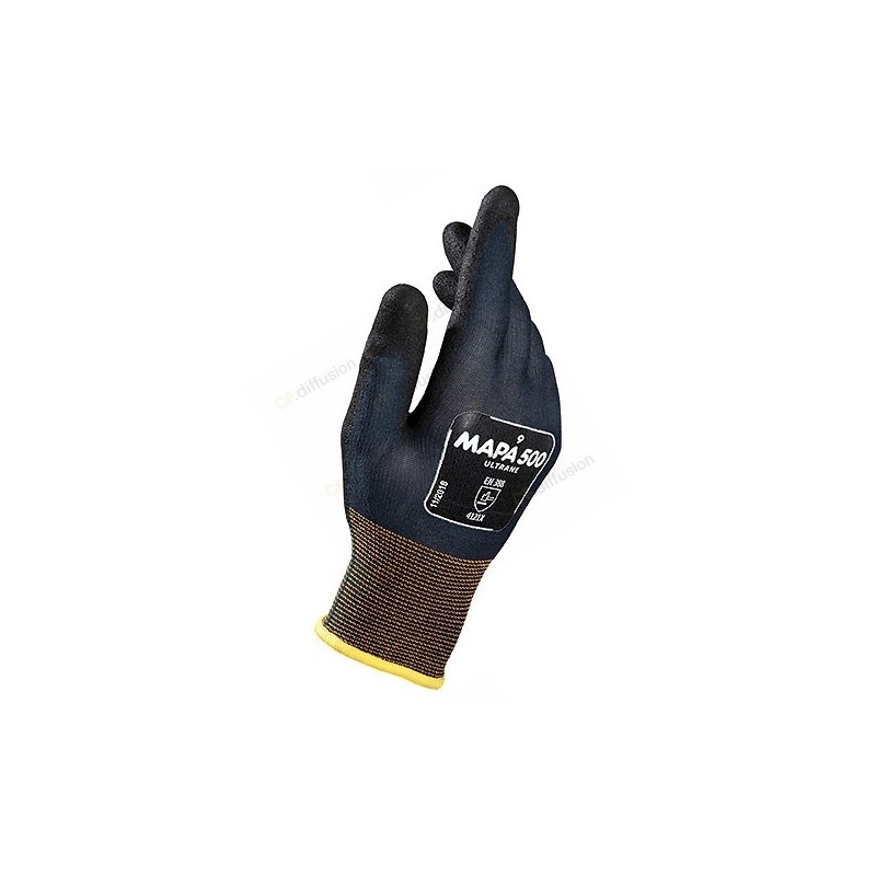 Gants en nitrile MAPA ULTRANE 500 Grip & Proof