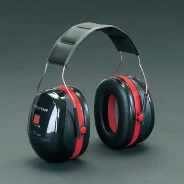 Peltor Optime 3 III Casque Antibruit Réglable (-35 dB d'atténuations)